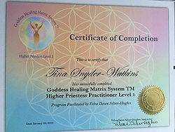 Inhand Equine Therapy - tina certificate (29)